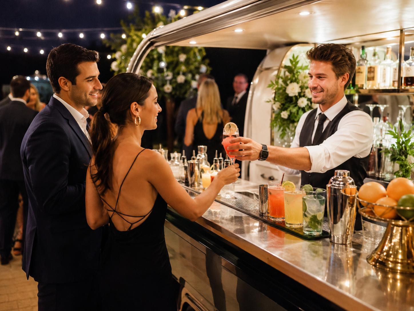 Mobilny bar i pokazy barmańskie na eventy
